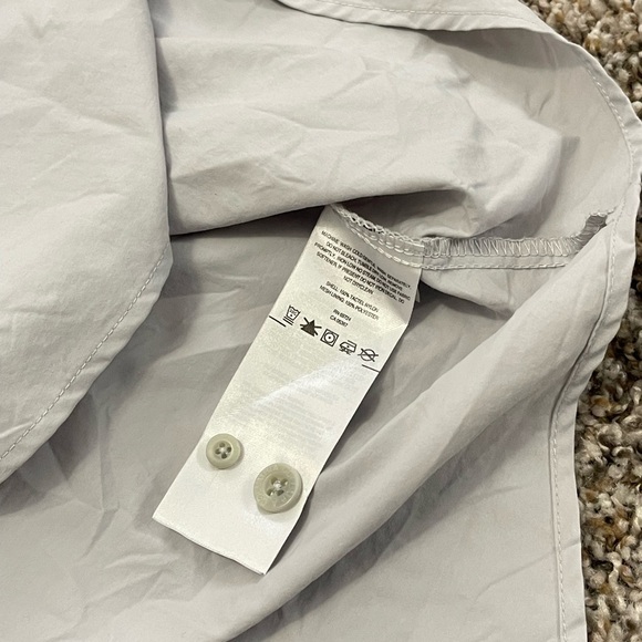 COLUMBIA GRAY Men’s PFG Short Sleeve Fishing Shirt UPF 30 Vented Large - Picture 8 of 12